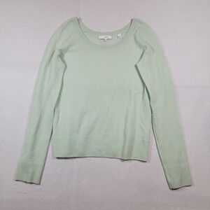 Vince Women's XS‎ Mint Green Knit Sweater Lightweight Round Neck Pullover Top